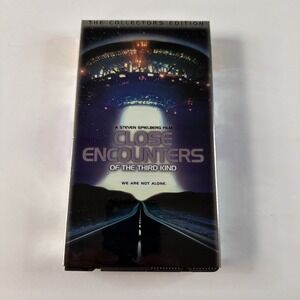 Close Encounters of the Third Kind 1977 VHS Collector's Edition Spielberg
